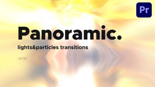 Videohive - Lights & Particles Panoramic Transitions for Premiere Pro Vol. 02 - 47411110