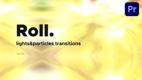 Videohive - Lights & Particles Roll Transitions for Premiere Pro Vol. 02 - 47411178