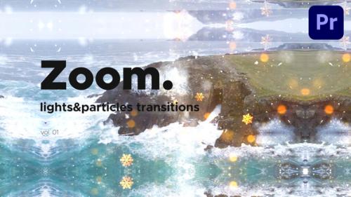 Videohive - Lights & Particles Zoom Transitions for Premiere Pro Vol. 01 - 47411240