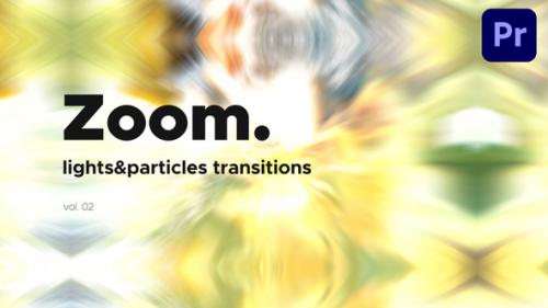 Videohive - Lights & Particles Zoom Transitions for Premiere Pro Vol. 02 - 47411249