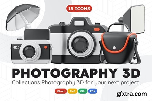 Photography 3D Icon UU44TUN