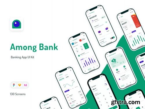 Among Bank - Banking App UI Kit Ui8.net
