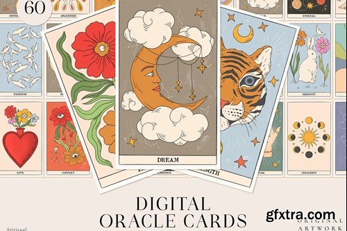Oracle Card Deck Celestial Spiritual CNYS4YQ