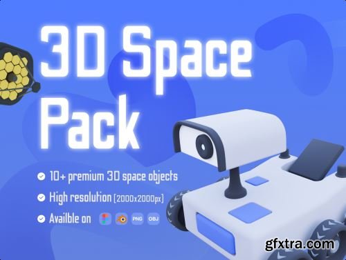 3D Space Pack Ui8.net