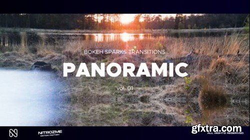 Videohive Bokeh Panoramic Transitions Vol. 01 47452453