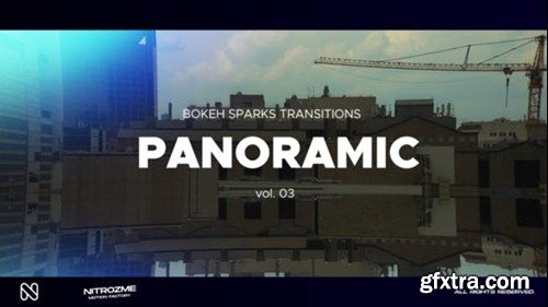 Videohive Bokeh Panoramic Transitions Vol. 03 47452487