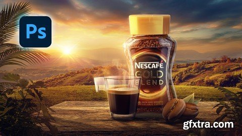 Photoshop Advertising Commercial- Nescafé