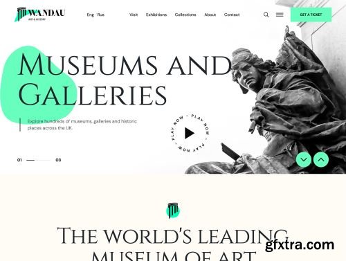 Wandau | Art & History Museum HTML Template Ui8.net
