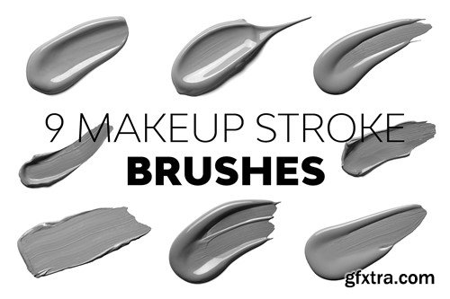 Makeup Stroke Brushes NMYYULM