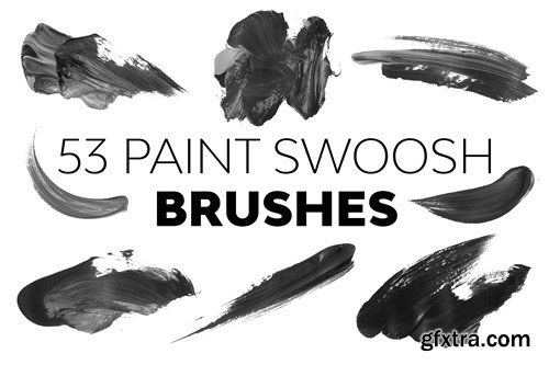 Paint Swoosh Brushes 69R4AMJ