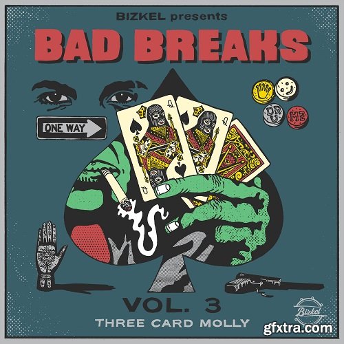 Bizkel Drumz Bad Breaks Vol 3 : Three Card Molly