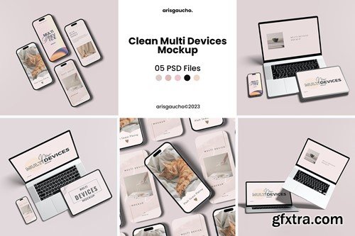 Clean Multi Devices Mockup QZZFCZL