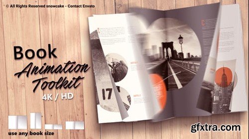 Videohive Book Animation Toolkit 21751656