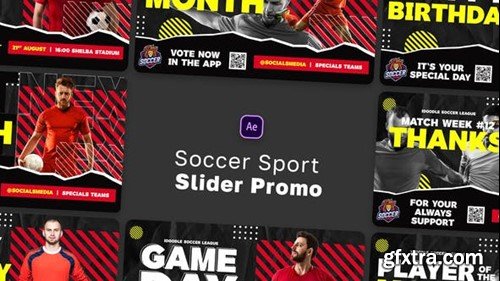 Videohive Soccer Sports Slider Promo 47455570