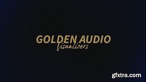 Videohive Golden Audio Visualizers 46554121