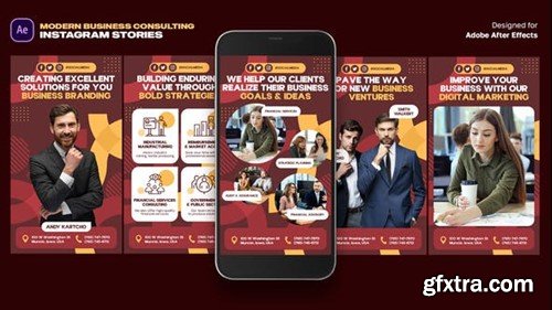 Videohive Modern Business Consulting Instagram Stories 47470546