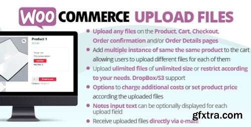 CodeCanyon - WooCommerce Upload Files v74.5 - 11442983 - Nulled