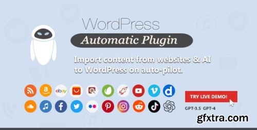 CodeCanyon - WordPress Automatic Plugin v3.73.1 - 1904470 - Nulled