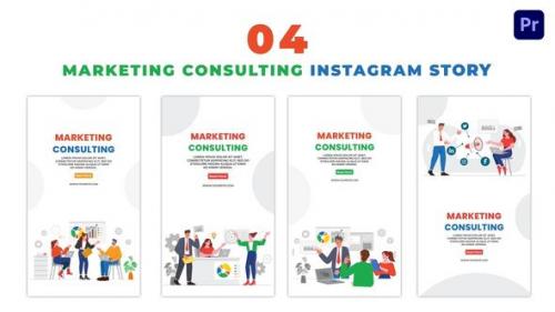 Videohive - Eye Catching Marketing Consulting Character Instagram Story - 47453883