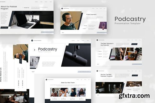 Podcastry — Podcast Keynote Template WRBYNHF