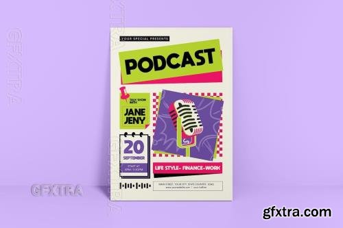 Podcast Live Flyer GXEDFMC