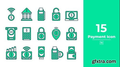 Videohive Payment Icon After Effect 47475175