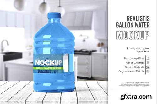 Gallon Water Bottle Mockups A5HJCAH