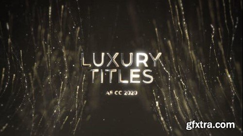 Videohive Luxury Glitter Streaks Titles 47539829
