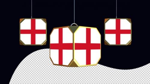 Videohive - England Flag Transparent Background - 47482036