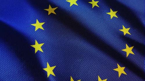 Videohive - Flag Of Europe - 47490788