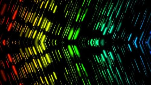 Videohive - Abstract Speed Lines Colorful Background with Lights Backdrop - 47494112