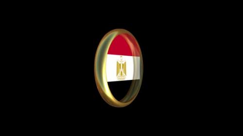 Videohive - Egypt Flag Animation - 47499123