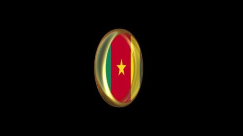 Videohive - Cameroon Flag Animation - 47506876