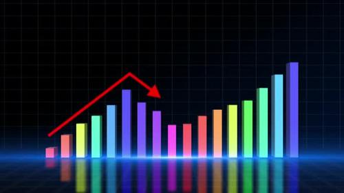 Videohive - Graph And Arrow Growth Finance 01620 - 47494565