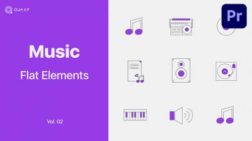 Videohive - Music Icons for Premiere Pro Vol. 02 - 47502474