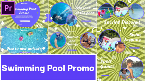 Videohive - Swimming Pool Promotion | MOGRT - 47516698
