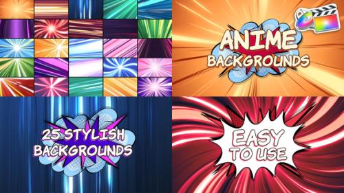 Videohive - Anime Backgrounds | FCPX - 47457219