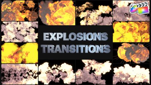 Videohive - Explosion Transitions for FCPX - 47482664