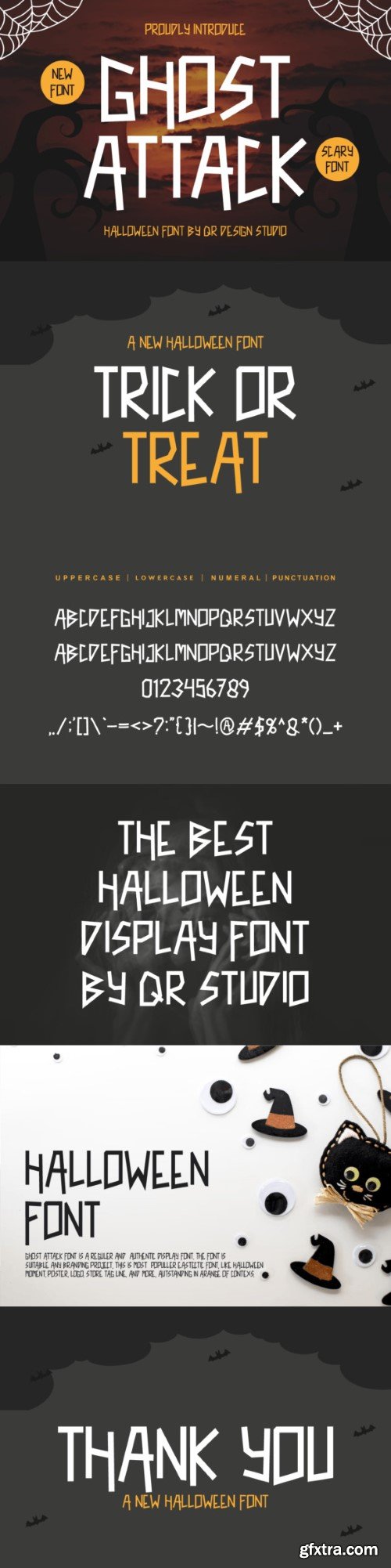 Ghost Attack Font