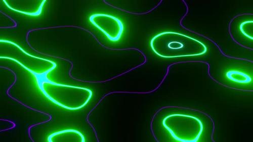 Videohive - Round Joining Animated Shapes 4K - 47507293