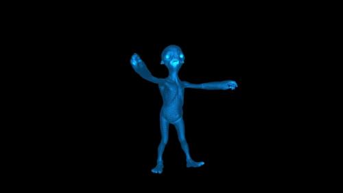 Videohive - Dance Of The Polygonal Humanoid - 47522592