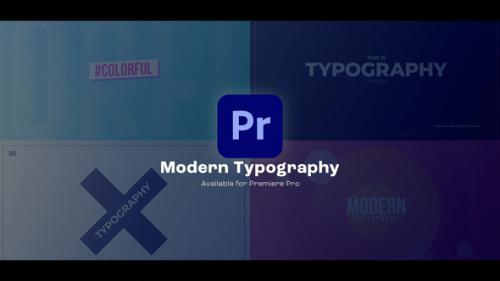 Videohive - Modern Typography - 47508557
