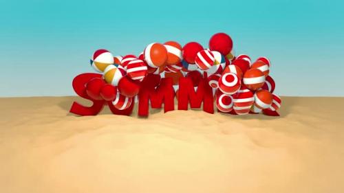 Videohive - Summer and Beach Balls - 44501490