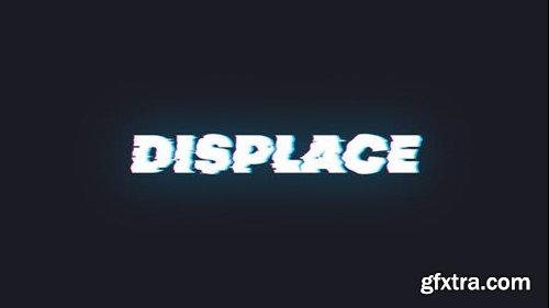 Videohive Displace Typography 47548067