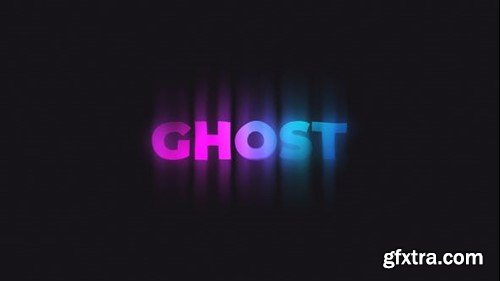 Videohive Ghost Typography 47548082