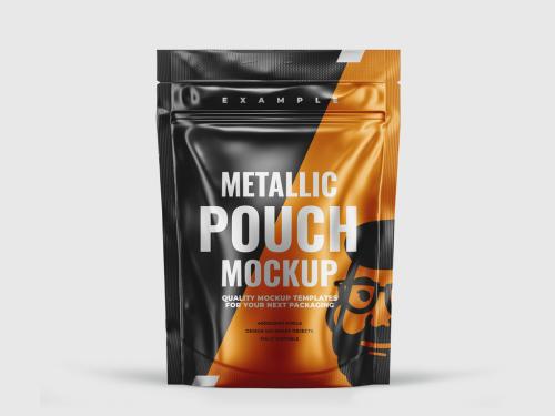 Metallic Pouch Mockup 573495950