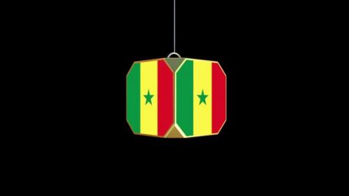 Videohive - Senegal Flag Transparent Background - 47537774