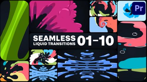 Videohive - Seamless Liquid Transitions for Premiere Pro - 47530411