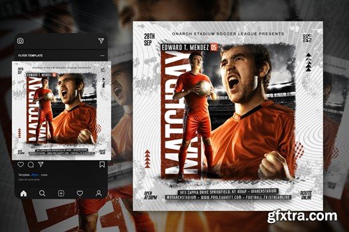 Soccer Flyer Template NUY2BHE