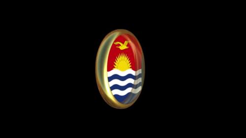 Videohive - Republic Of Kiribati Flag Animation - 47538149